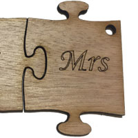 Wooden Ms Puzzle [+£0.86]